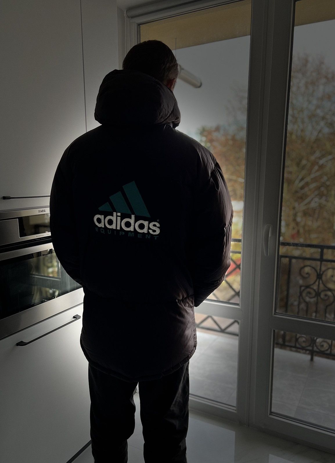 Adidas Vintage 90s Adidas Equipment down puffer jacket mens size M Size US M / EU 48-50 / 2 - 18 Thumbnail
