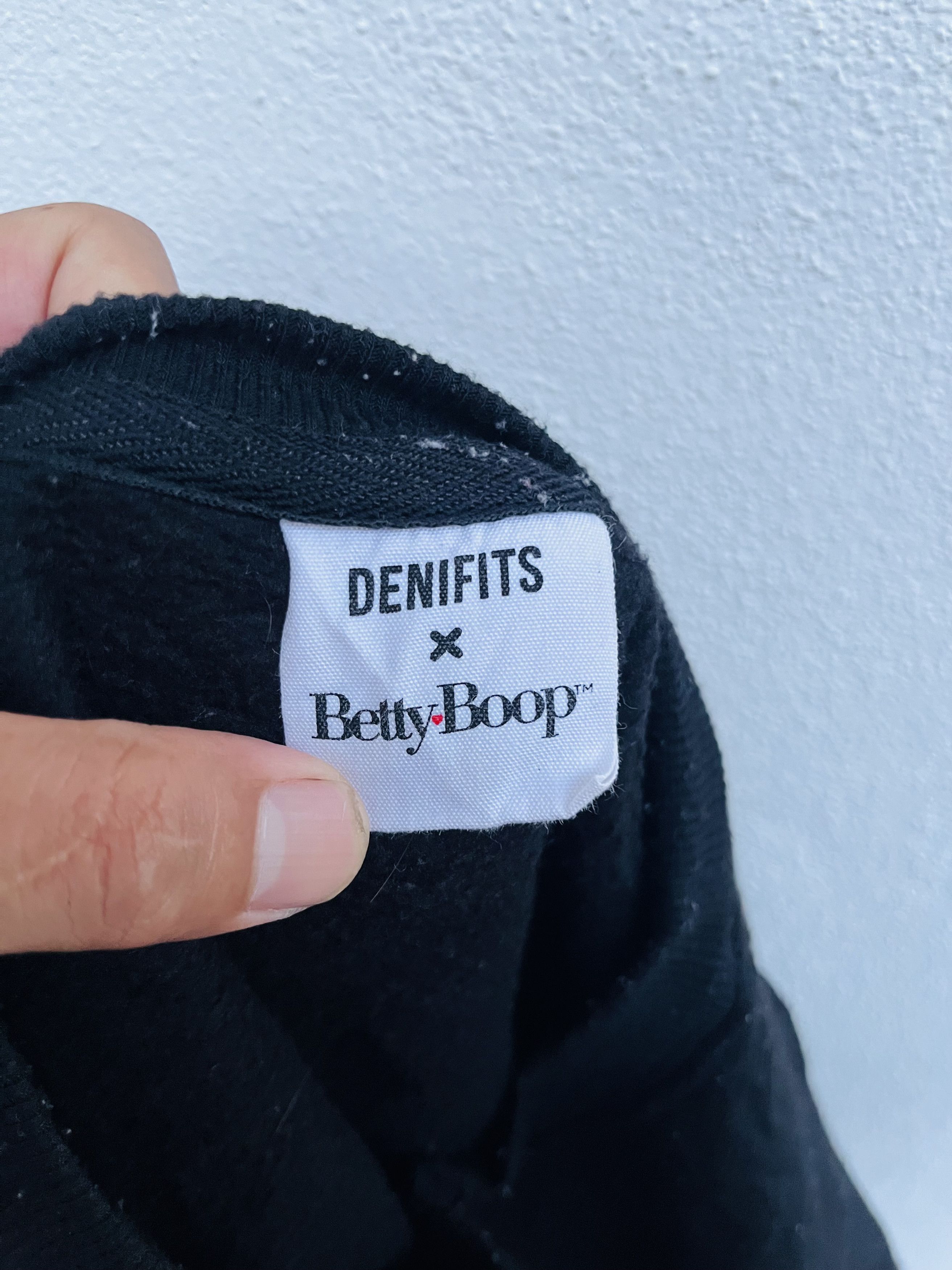 Japanese Brand Vintage Betty Boop X Denigits Sassy Style Sweatshirt Size L / US 10 / IT 46 - 8 Thumbnail