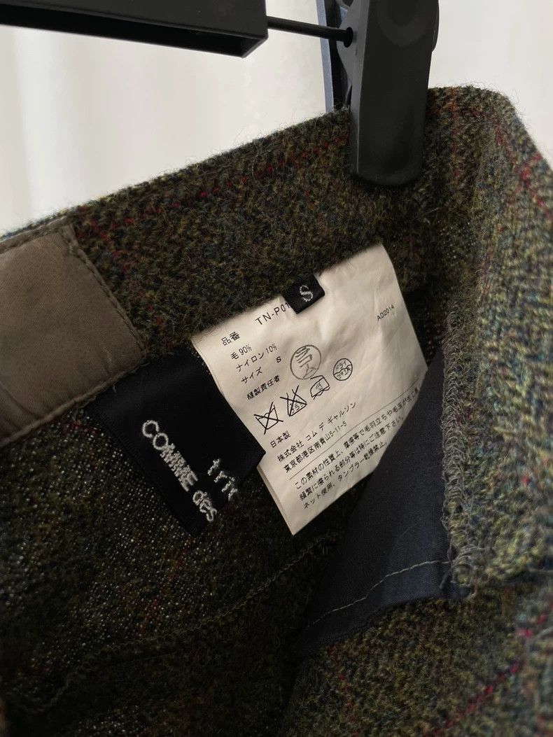 Comme des Garcons Comme Des Garcons size S Vintage Plaid Dark Wide-Leg Pant Size 24" / US 00 / IT 34 - 3 Thumbnail