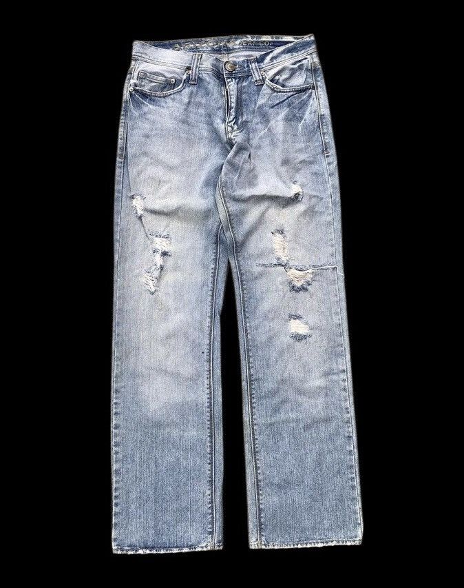 Vintage DISTRESSED DENIM BY ARIZONA JEANS Size US 30 / EU 46 - 1 Thumbnail