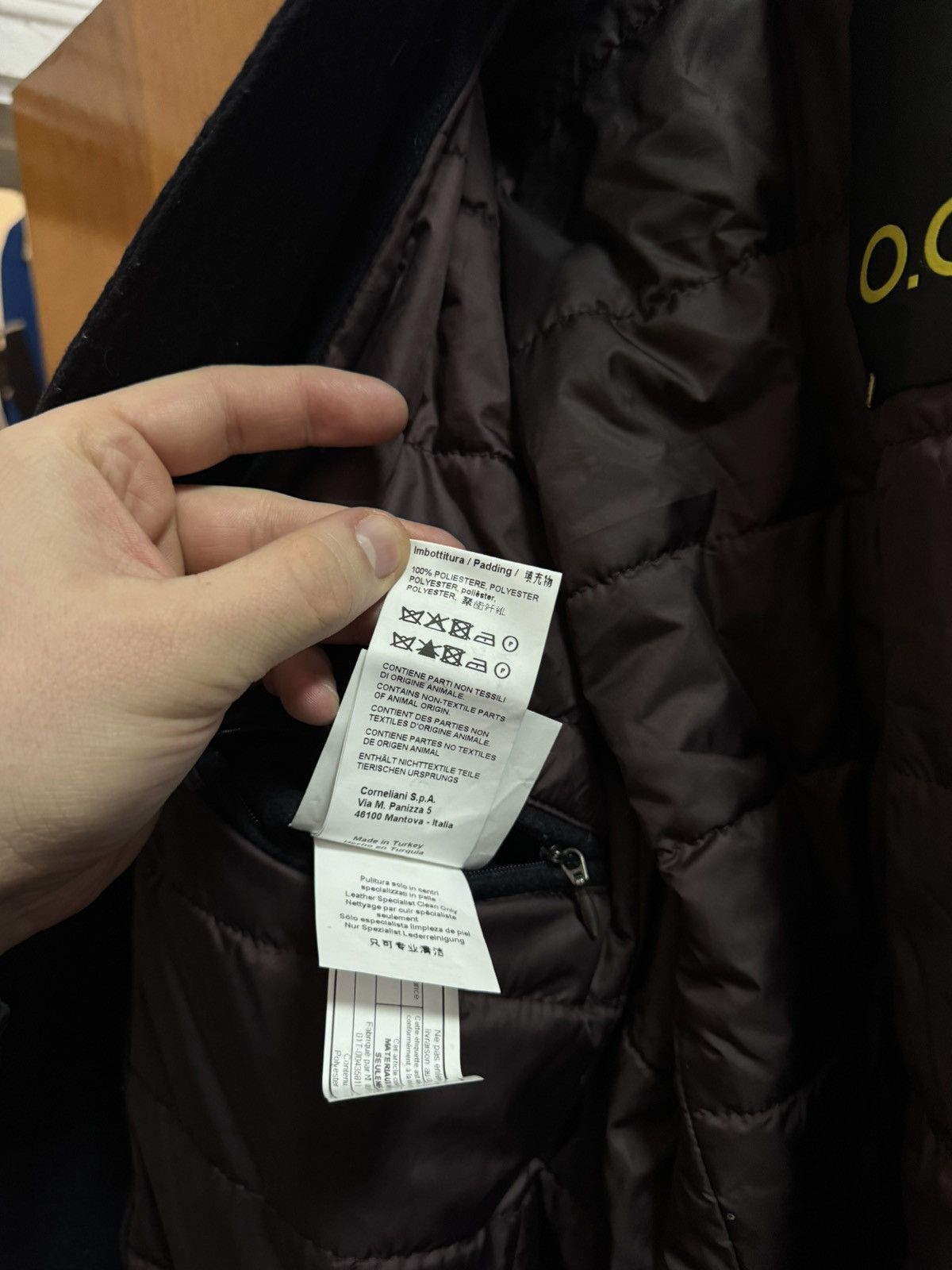 Corneliani CORNELIANI Collection O. Coat Jacket Size 54 Size US L / EU 52-54 / 3 - 8 Thumbnail