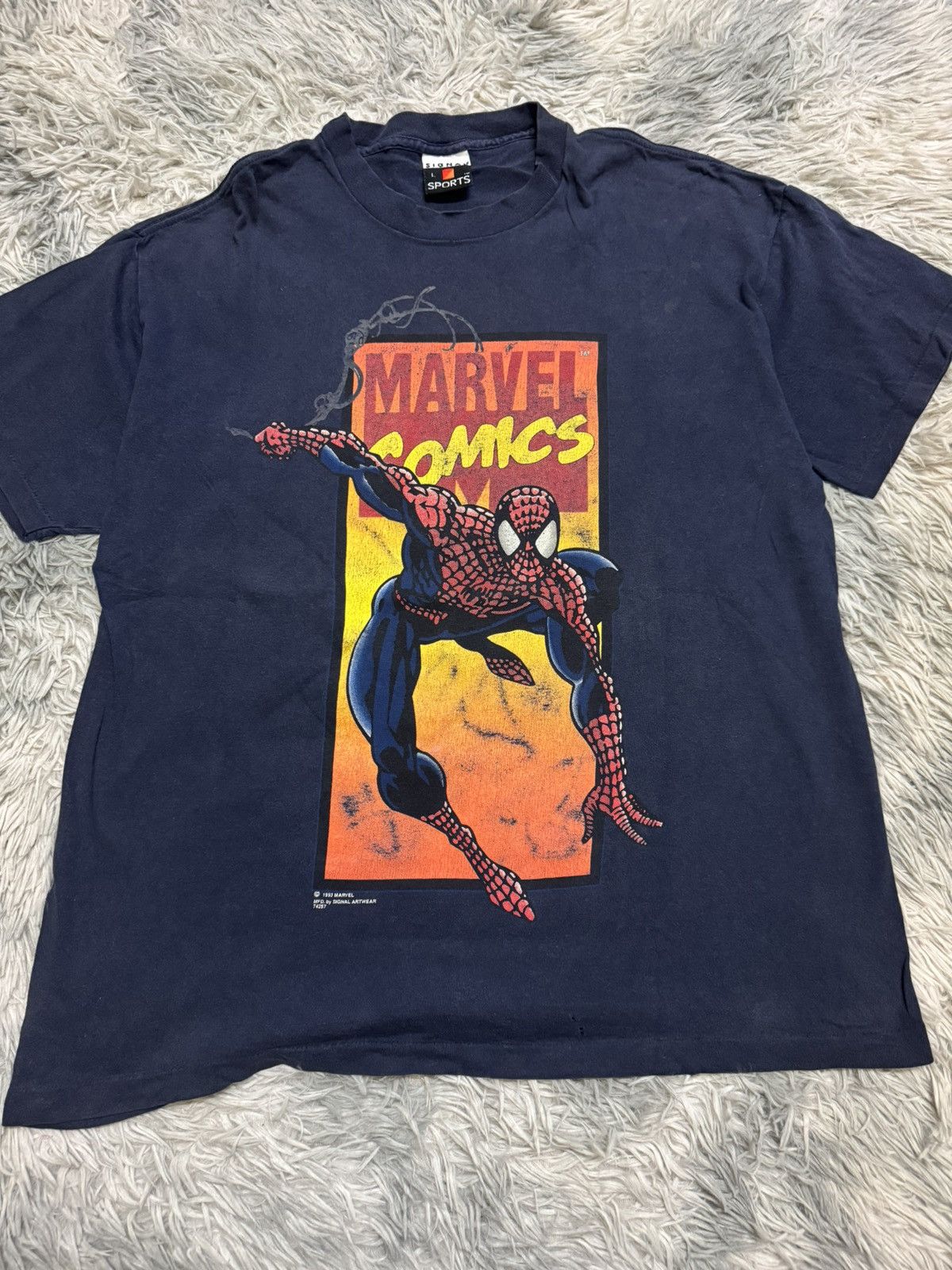 Marvel Comics Vintage Spiderman Marvel Comics 1993 Size US L / EU 52-54 / 3 - 1 Thumbnail