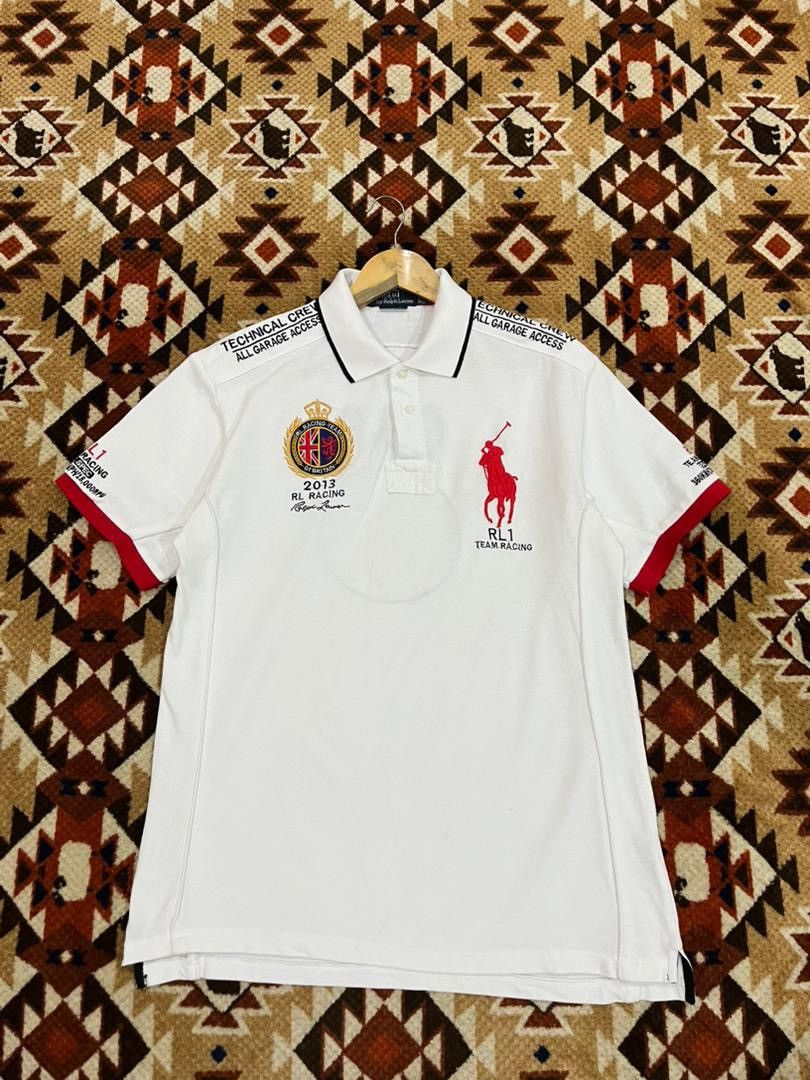 Polo Ralph Lauren Polo Ralph Lauren Great Britain Racing Team Collar Shirt Size US L / EU 52-54 / 3 - 1 Thumbnail