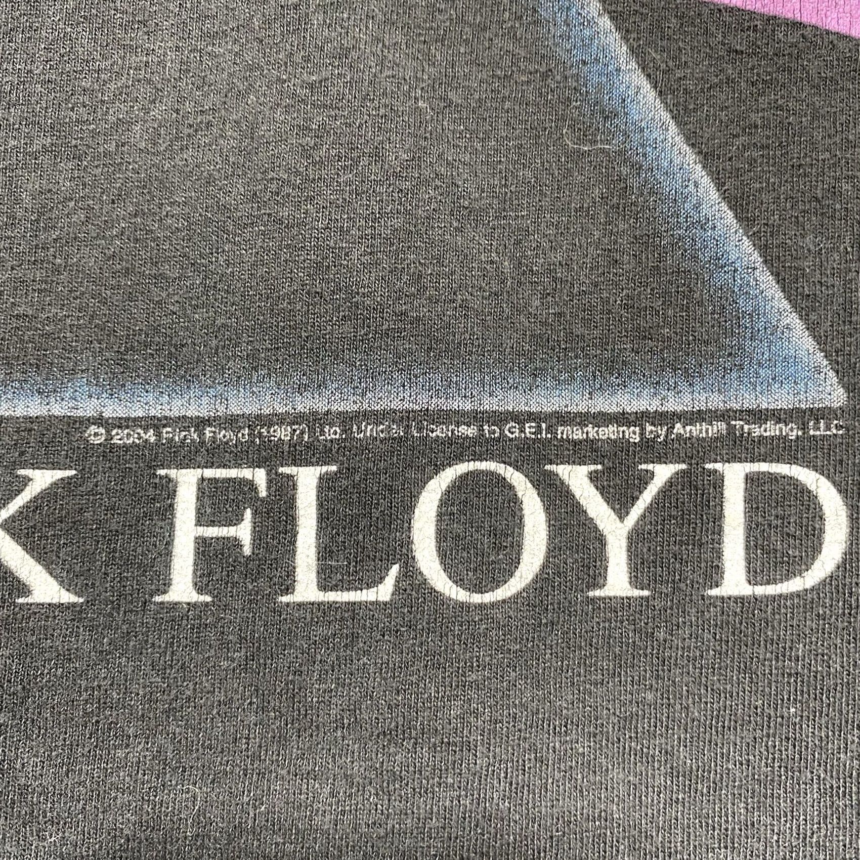 Vintage VINTAGE Pink Floyd Dark Side of the Moon T Shirt XL Black Logo Graphic Print Unisex Adults Crew Neck Short Sleeve Band Music Rock 1990s 2000s Size US XL / EU 56 / 4 - 3 Thumbnail