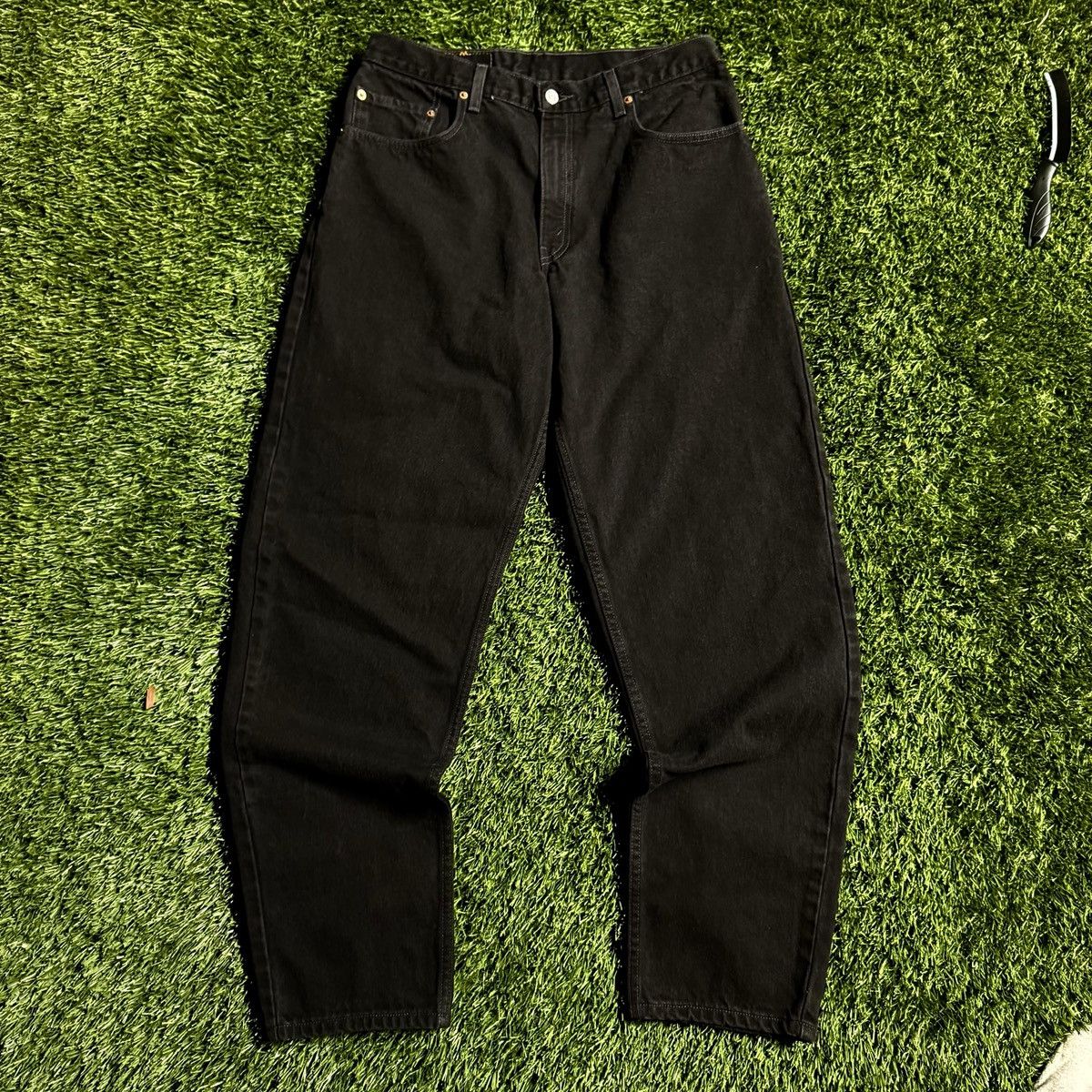 Levi's × Levi's Vintage Clothing × Vintage Y2K Vintage Levi’s 560s Denim Jeans - Loose Fit Tapered Leg Size US 33 - 5 Thumbnail
