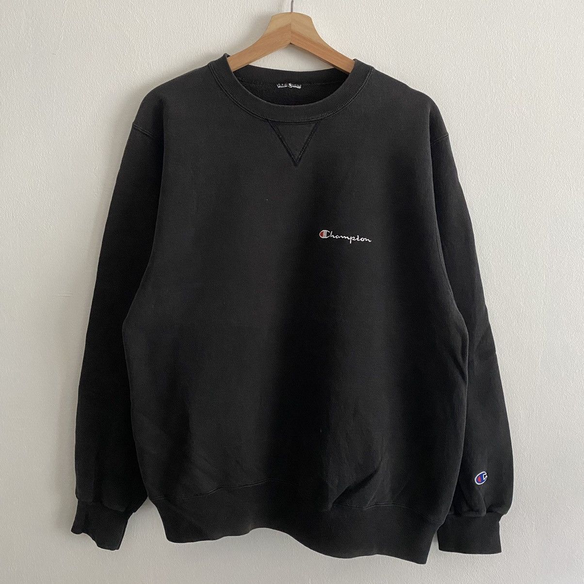 Champion Made In Usa Vintage Beautiful faded Vintage Champion Reverse Weave Sweater Grailed