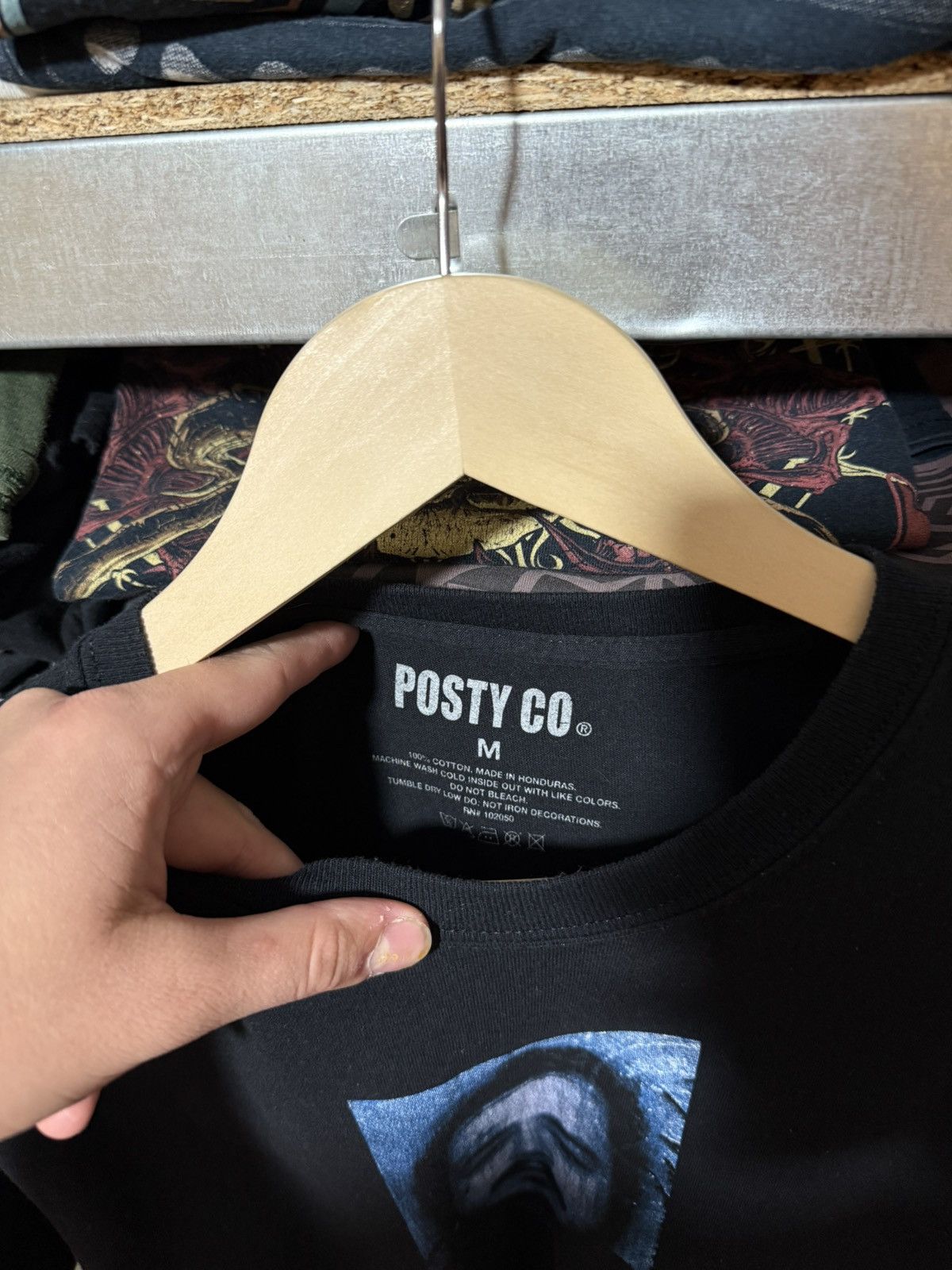 Band Tees Post Malone tour posty co b&b Rap T-Shirt Y2K Hype Size US S / EU 44-46 / 1 - 5 Thumbnail
