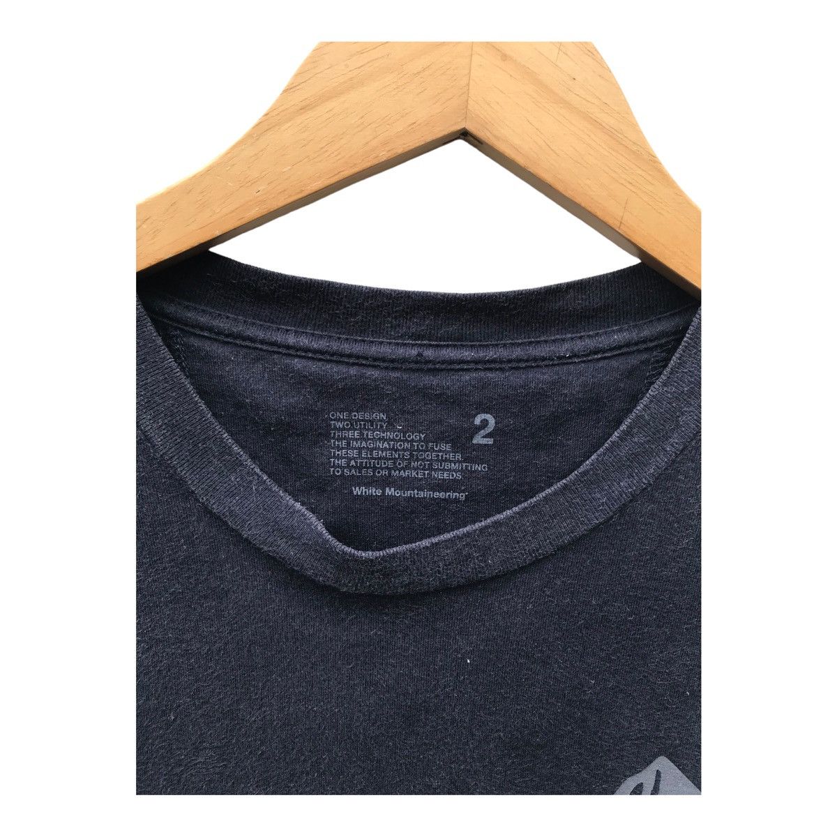 White Mountaineering White Mountaineering Faded Pocket Tee Size US M / EU 48-50 / 2 - 3 Thumbnail