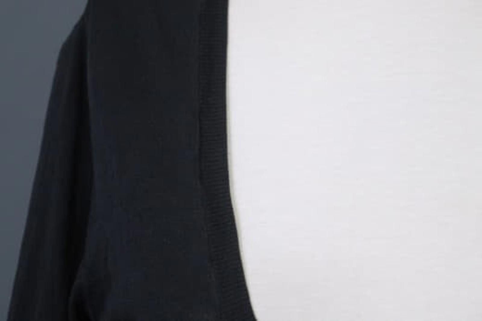 Zadig & Voltaire Zadig & Voltaire Black Stretch Relaxed Top Blouse Size M Size M / US 6-8 / IT 42-44 - 6 Thumbnail