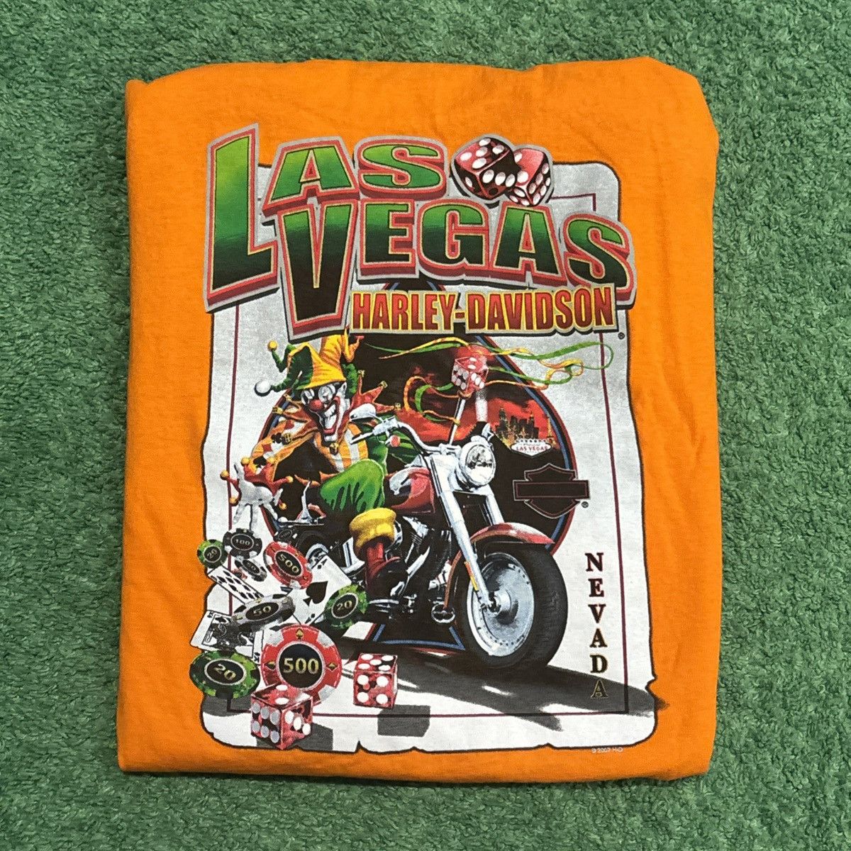Harley Davidson Harley Davidson Vintage LasVegas Tee XL Size US XL / EU 56 / 4 - 1 Thumbnail