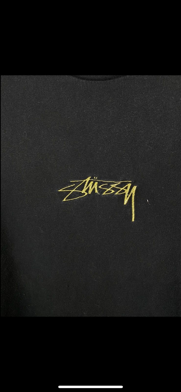Stussy Mens Vintage Stussy Center Big Logo T Shirt Tee Opium Y2K Size US S / EU 44-46 / 1 - 6 Thumbnail