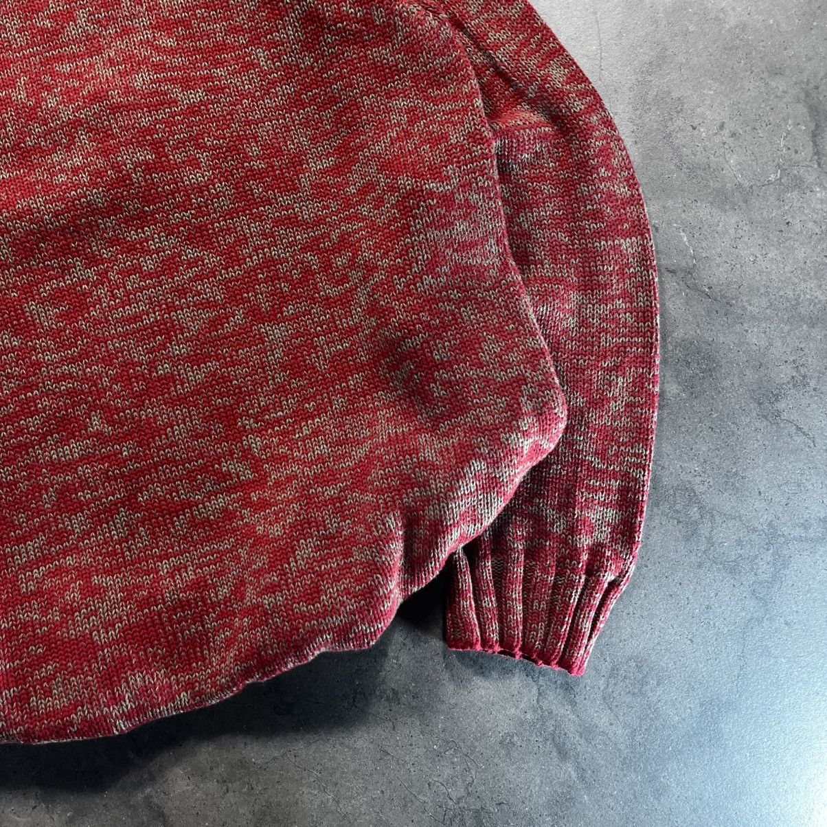Yohji Yamamoto Archive 2000s Yohji Yamamoto Vintage Fat Heavy Knit Sweater Size US XL / EU 56 / 4 - 4 Thumbnail
