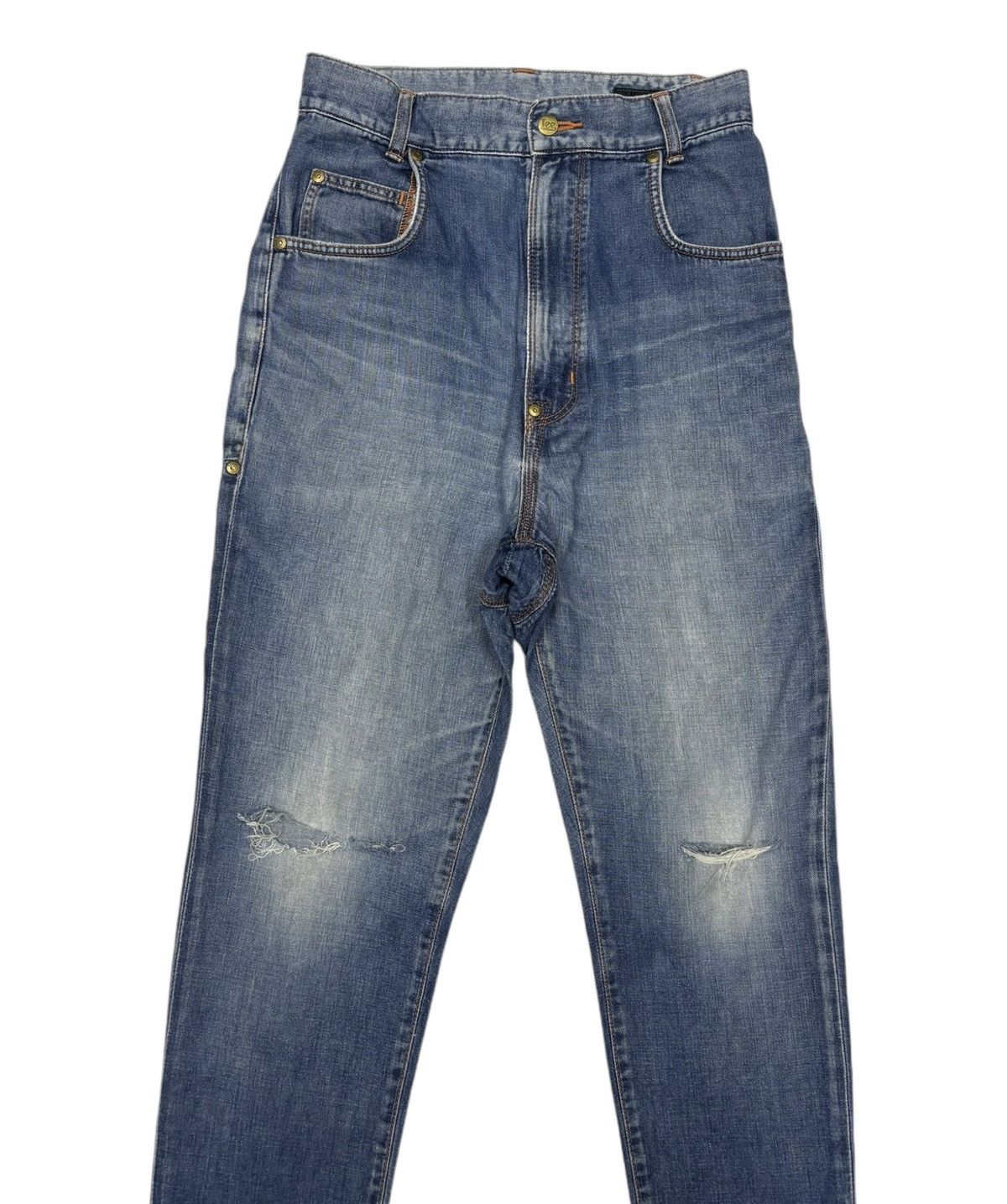 Issey Miyake ISSEY MIYAKE MERCIBEAUCOUP X LEE DROP CROTCH DENIM JEANS Size US 29 - 5 Thumbnail