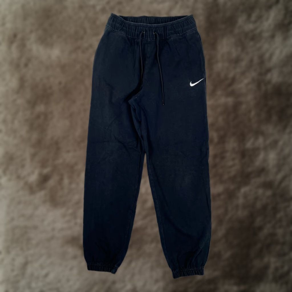 Nike Nike Fleece Sweatpants Women’s XS Black Joggers Gym Dri-FIT Pockets Elastic Waist Tapered Regular Size 26" / US 2 / IT 38 - 1 Thumbnail