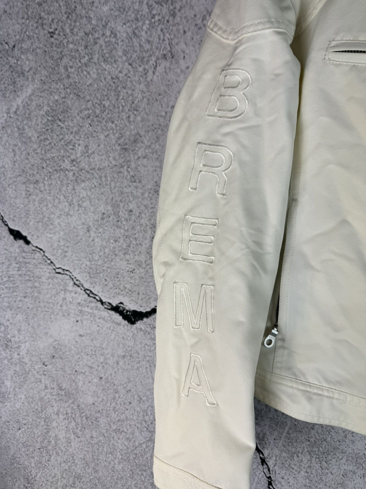 Other Vintage Motor Racing Vase Jacket Brema Otello Buscherini Size M / US 6-8 / IT 42-44 - 4 Thumbnail
