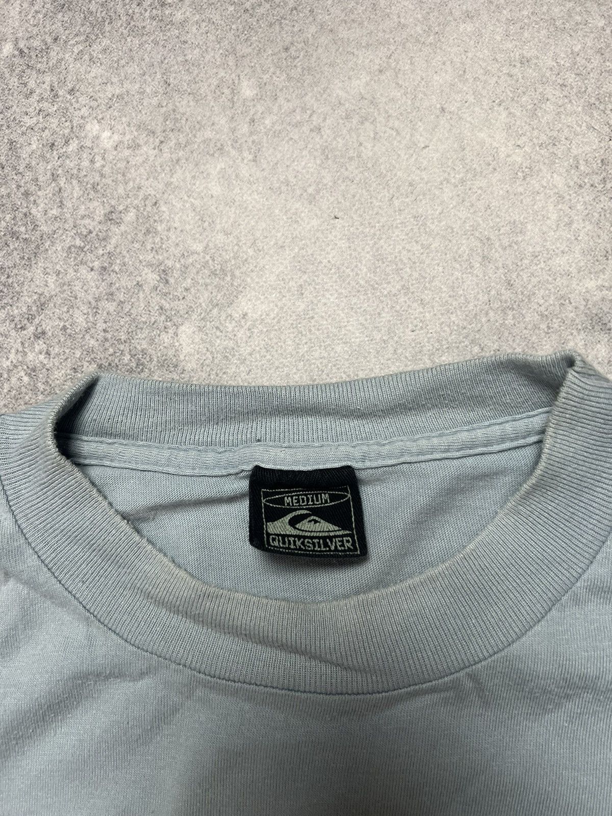 Quiksilver Vintage 90s QuikSilver Faded Distressed Surf Y2K Shirt Size US L / EU 52-54 / 3 - 5 Thumbnail