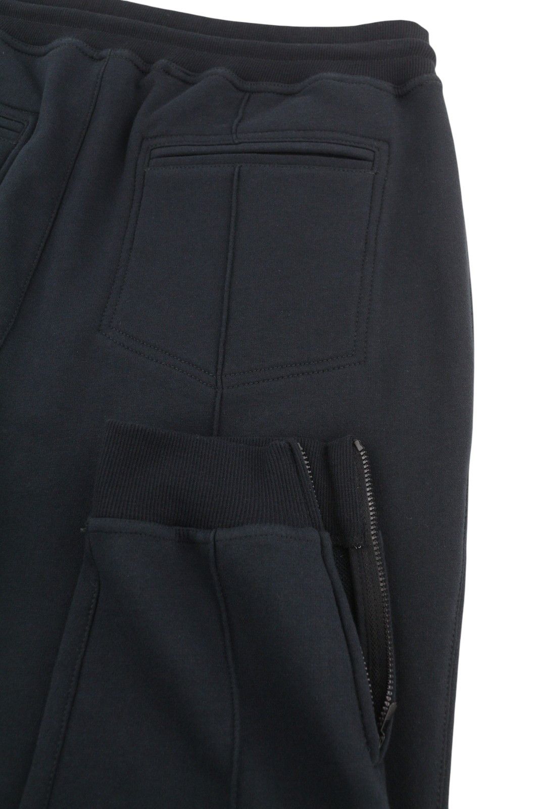 Brunello Cucinelli M Black Drawstring Waist Sweatpants 87047 Size US 32 / EU 48 - 5 Thumbnail