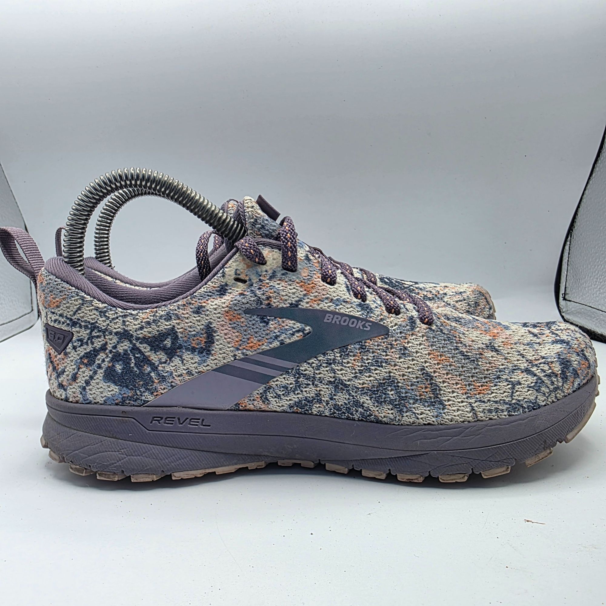 Brooks Brooks Revel 5 Womens Size 6.5 Purple Tie Dye Athletic Shoes Size US 6.5 / IT 36.5 - 12 Thumbnail