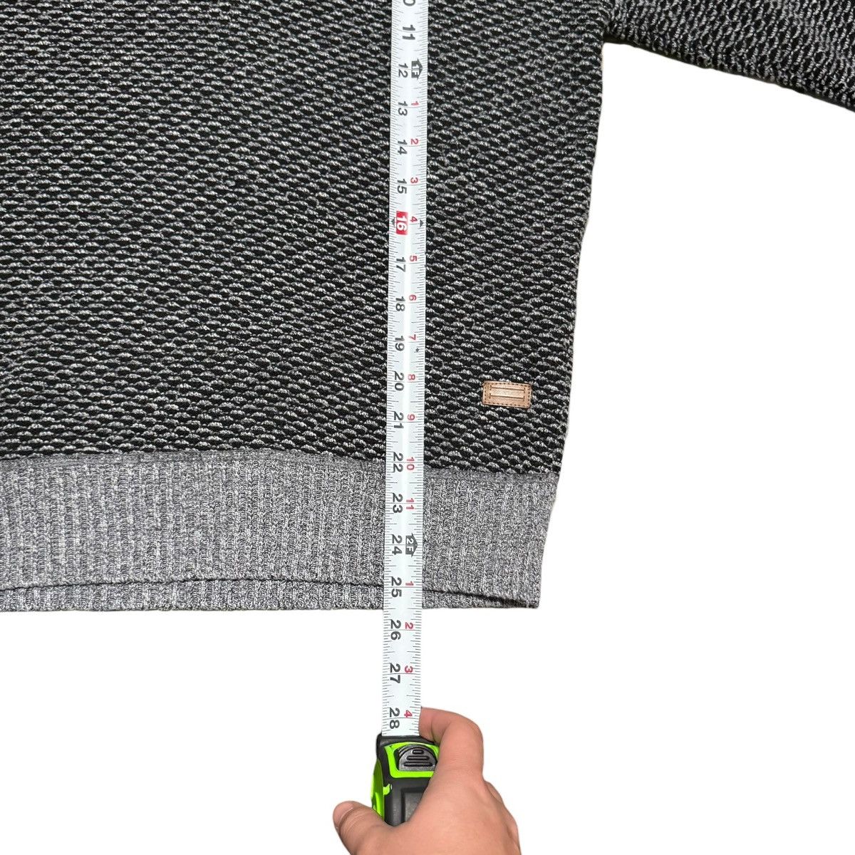 Other Usicon Gray/Black Oversized 1/4 Zip Sweater Men's Small Size US S / EU 44-46 / 1 - 8 Thumbnail