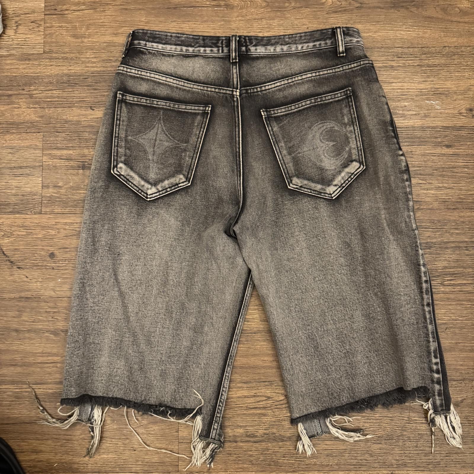 Thug Club Thug Club Jean Shorts Size US 34 / EU 50 - 2 Thumbnail