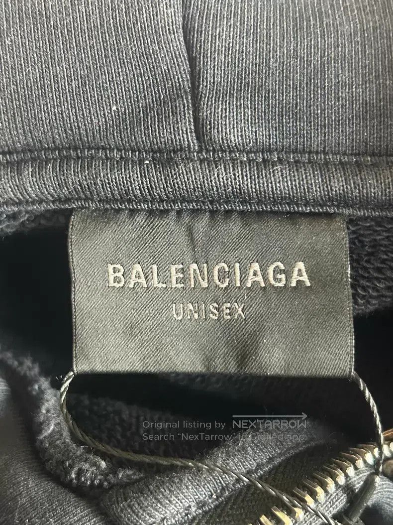 Balenciaga Balenciaga Patch Embroidered Zip Hoodie Size US S / EU 44-46 / 1 - 3 Thumbnail