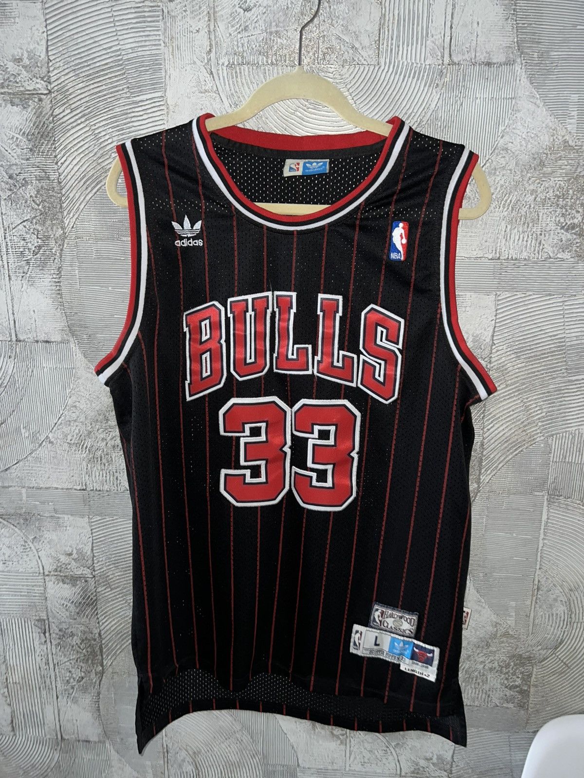 Adidas Adidas NBA 1995 Scottie Pippen Chicago Bulls Red Jersey vest Size US L / EU 52-54 / 3 - 2 Thumbnail