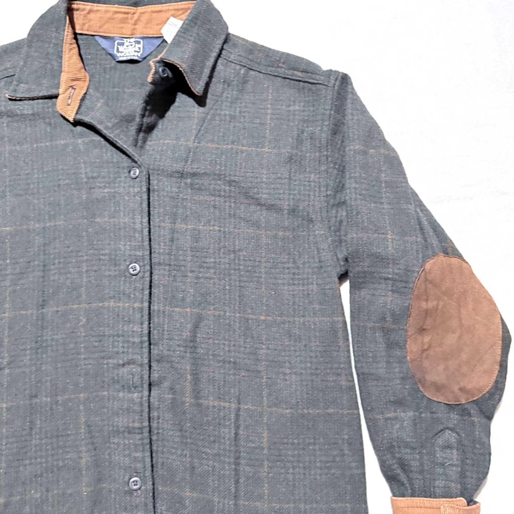 Vintage VINTAGE Woolrich Shirt Gray Plaid USA Made Women's M Size M / US 6-8 / IT 42-44 - 4 Thumbnail