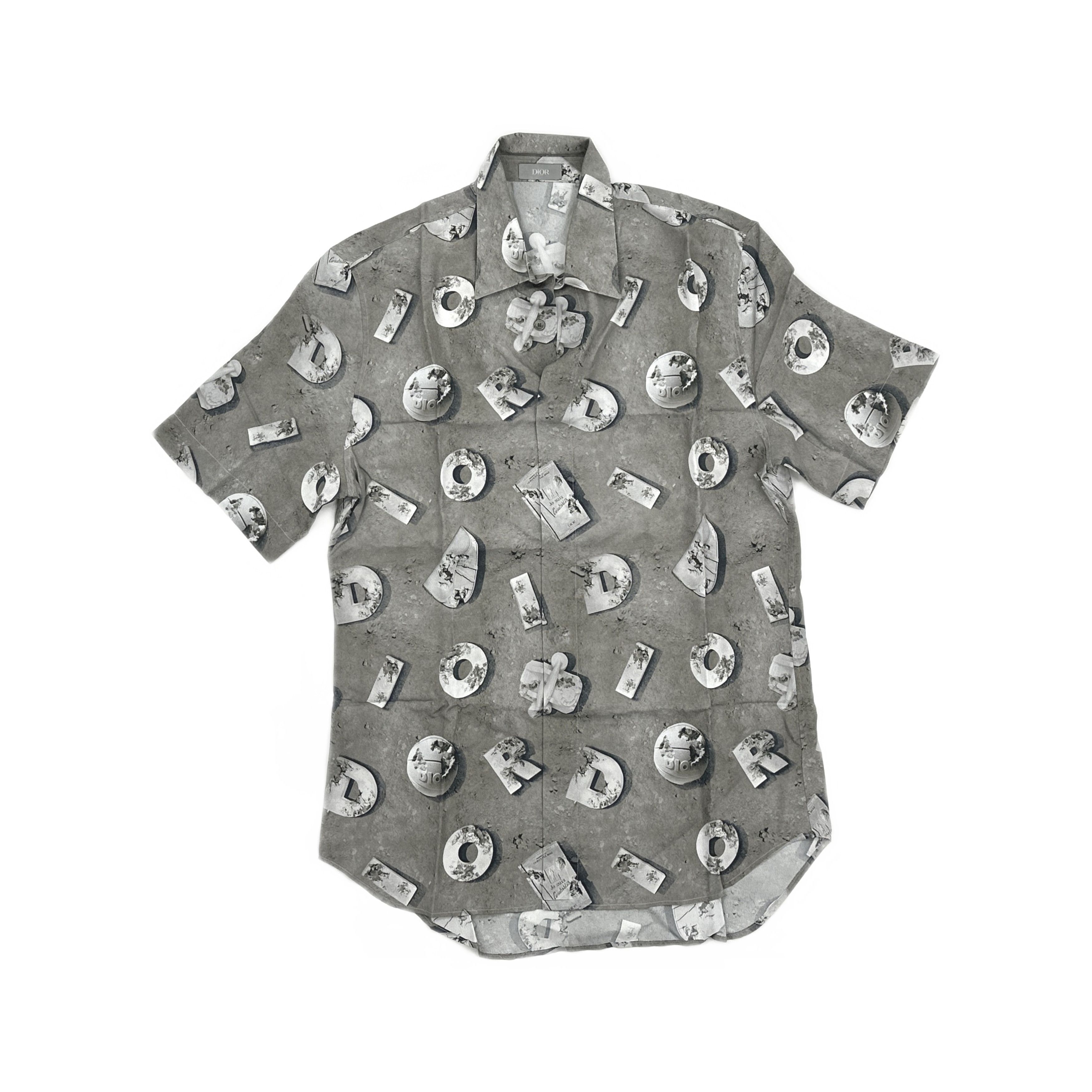 Dior Dior x Daniel Arsham Logo Print Shirt Size M Size US XXS / EU 40 - 1 Thumbnail