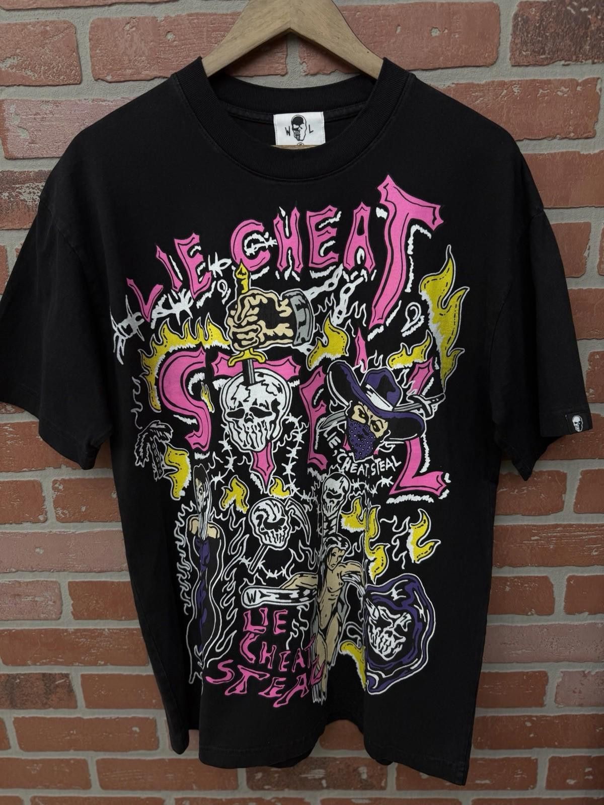Warren Lotas Warren Lotas Black Men’s T-Shirt Pink 100% Authentic Size US M / EU 48-50 / 2 - 4 Thumbnail