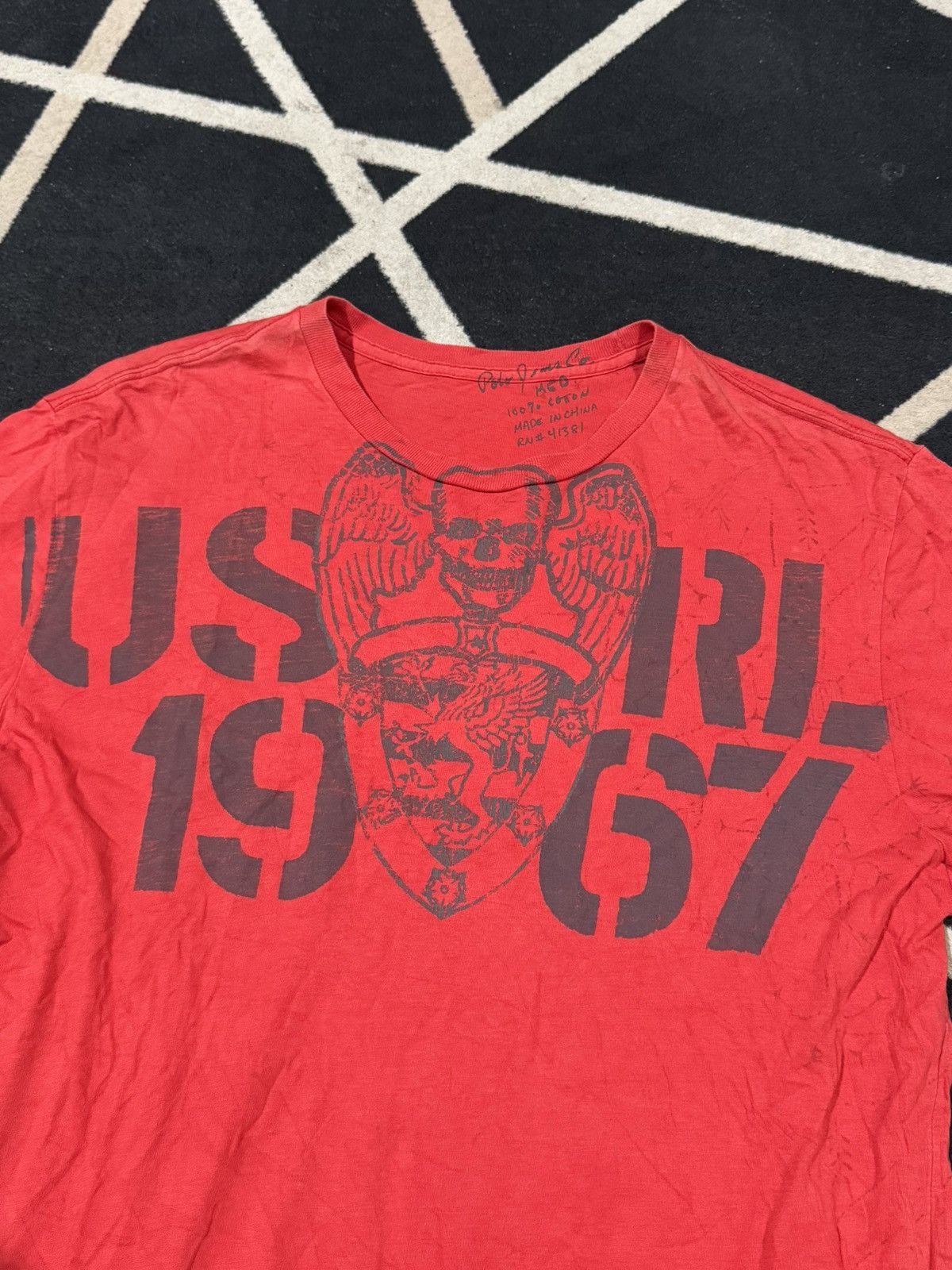 RRL Ralph Lauren Ralph Lauren Polo Skulls Vintage Tees Size US M / EU 48-50 / 2 - 2 Thumbnail