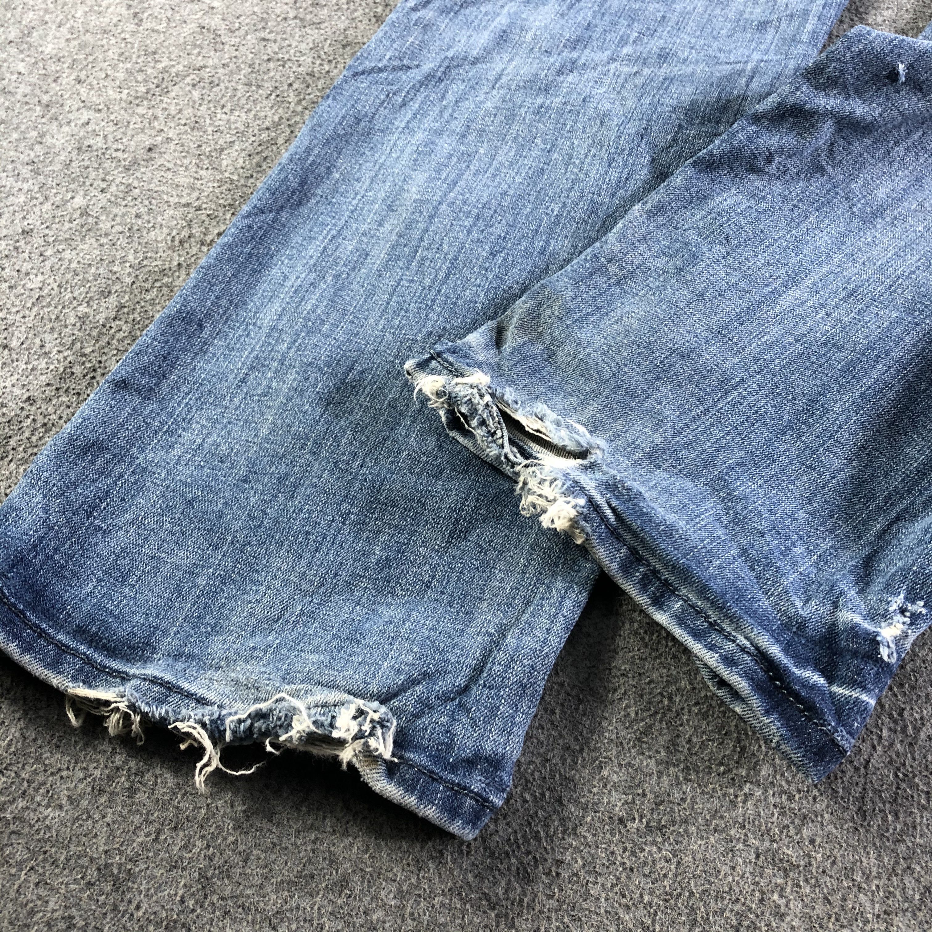 Levi's Vintage Blue Wash Levis 514 Jeans-J4484 Size US 35 - 5 Thumbnail
