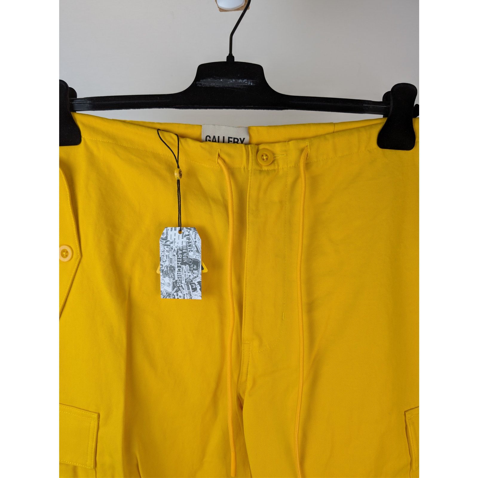 Gallery Dept. o1rshd1 Theo Drawstring Cargo Pants in Yellow Size US 34 / EU 50 - 8 Thumbnail