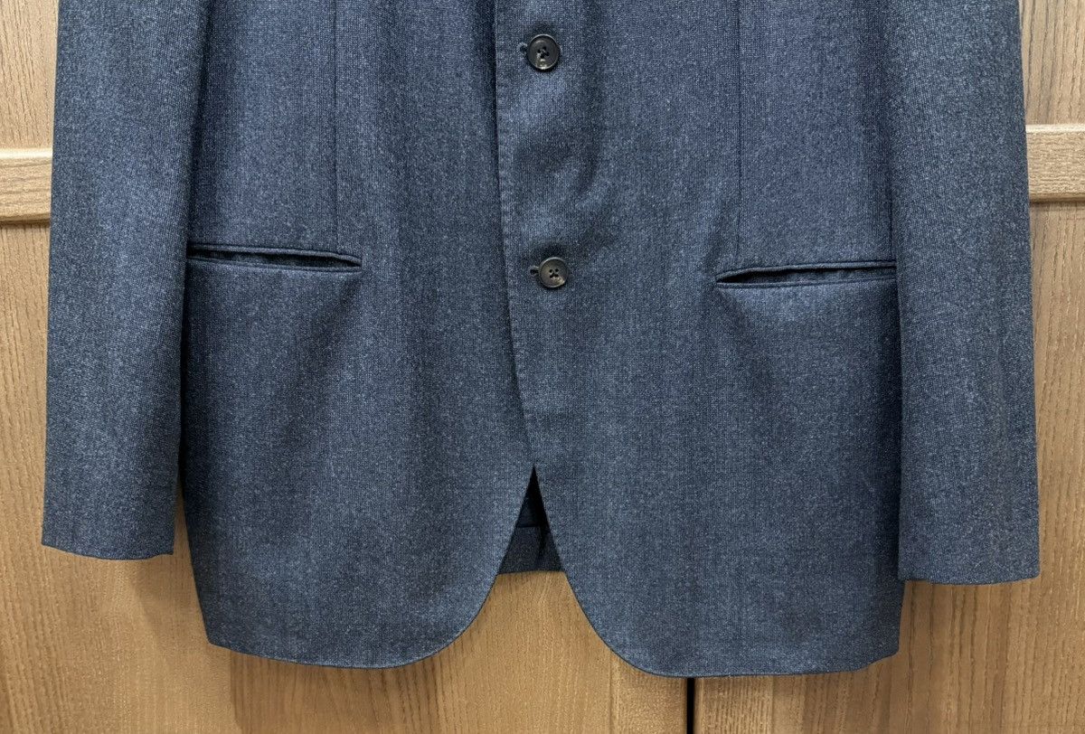 Boglioli Boglioli K. Jacket Gray Graphite Wool Blazer Size 42L - 3 Thumbnail