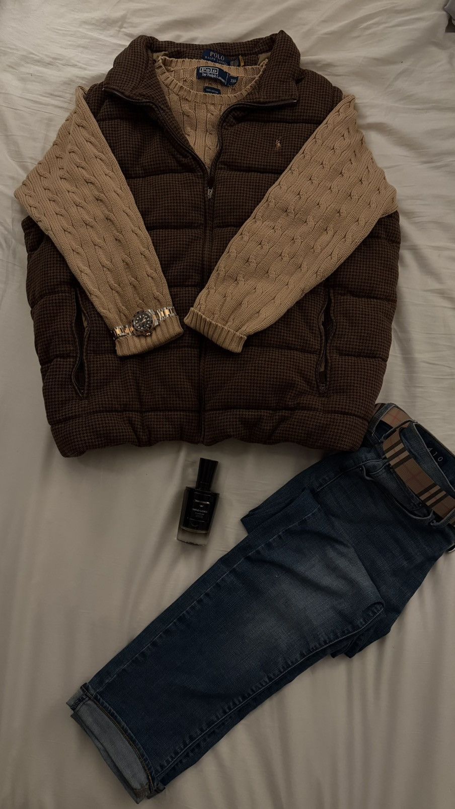 Polo Ralph Lauren Ralph Lauren Houndstooth Down Vest Size US XL / EU 56 / 4 - 2 Thumbnail