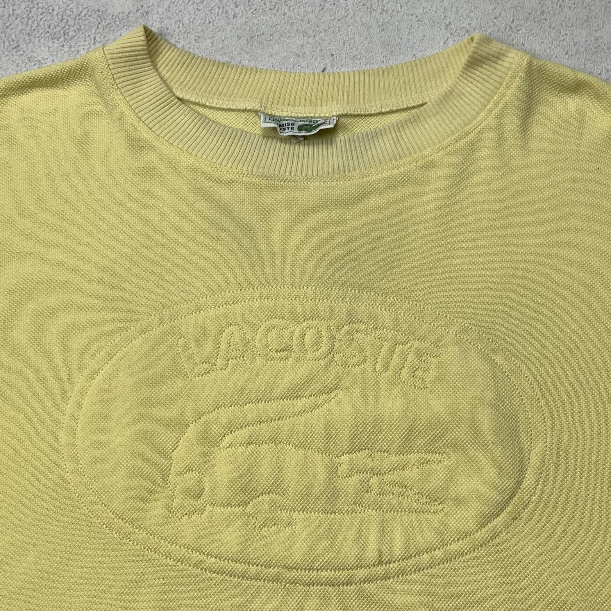Lacoste Vintage Lacoste Sweatshirt Crewneck Size US L / EU 52-54 / 3 - 2 Thumbnail