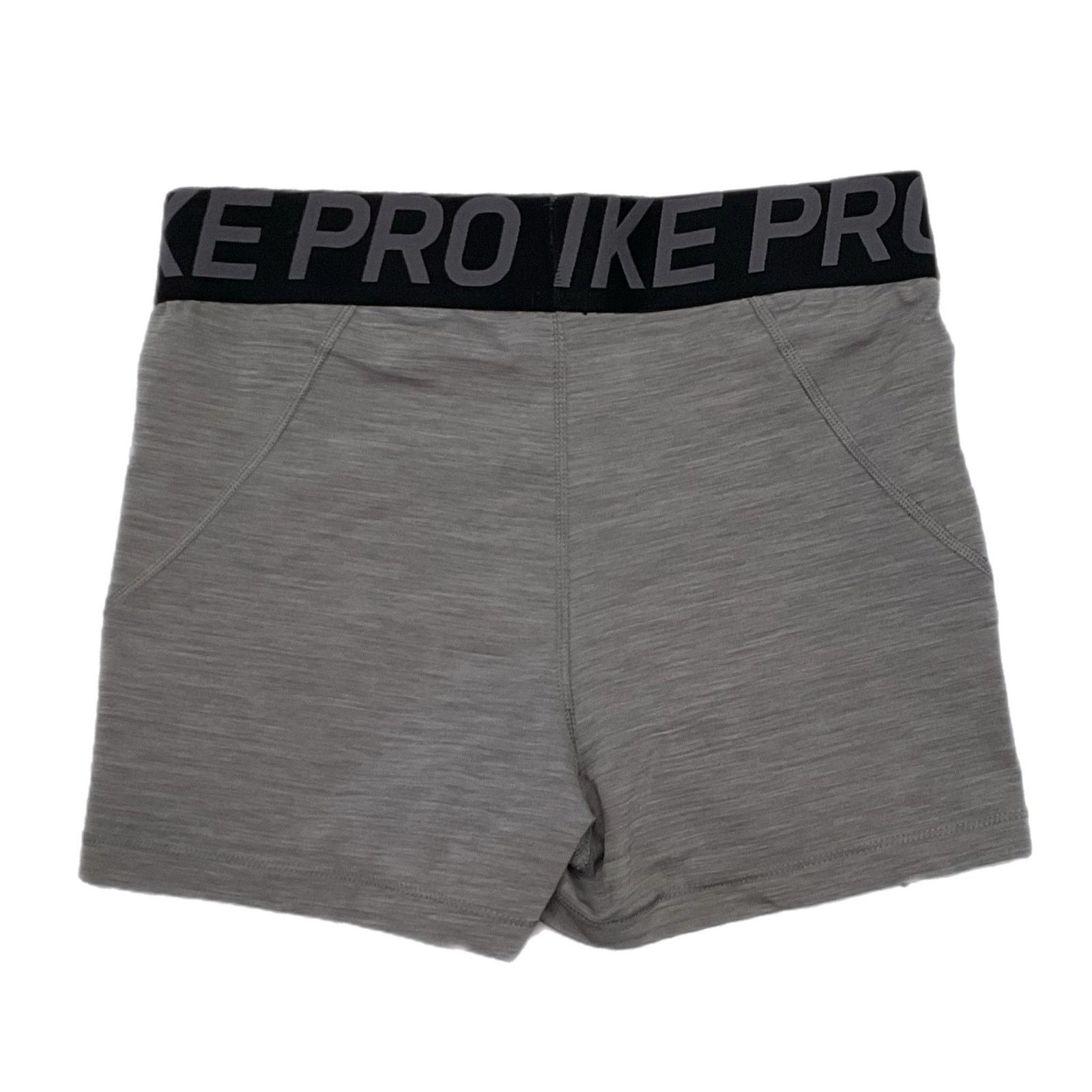 Nike Nike Pro Gray Compression Shorts Size 26" / US 2 / IT 38 - 2 Thumbnail