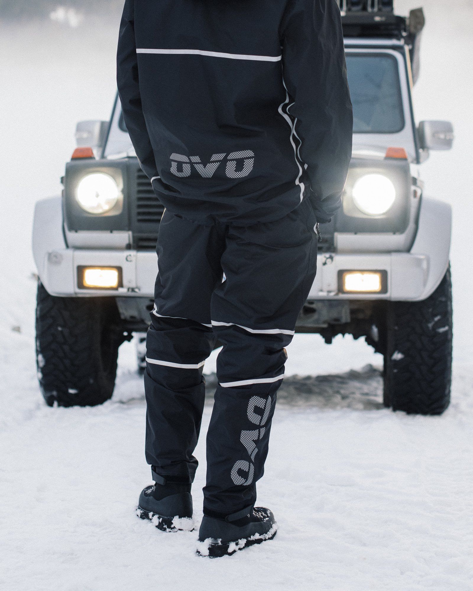 Drake OVO Reflective Taping Rain Shell Black Jacket Size US L / EU 52-54 / 3 - 16 Thumbnail