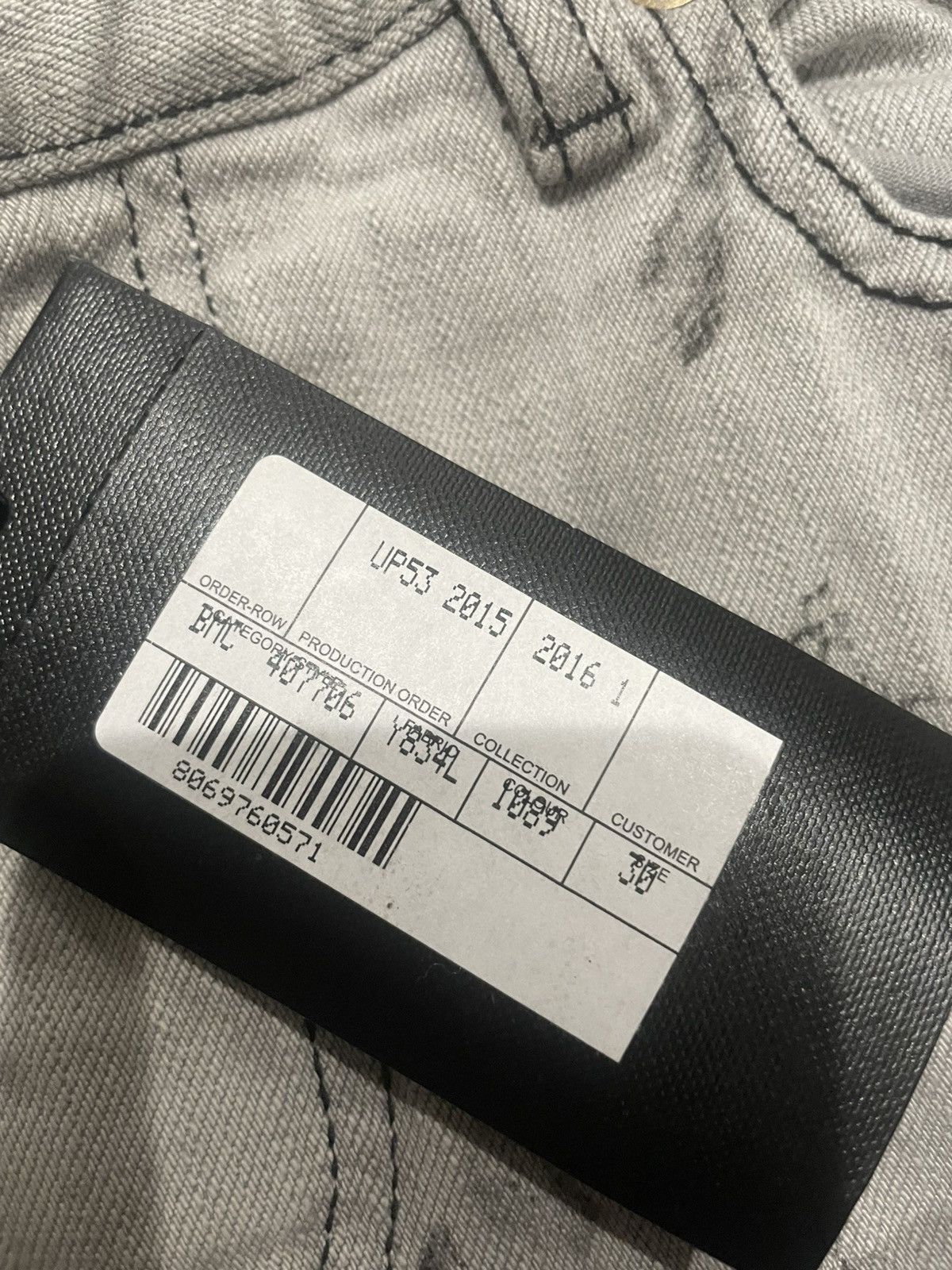 Saint Laurent Paris Saint Laurent 2015/2016 Collection D02 Denim Jeans Size US 30 / EU 46 - 4 Thumbnail