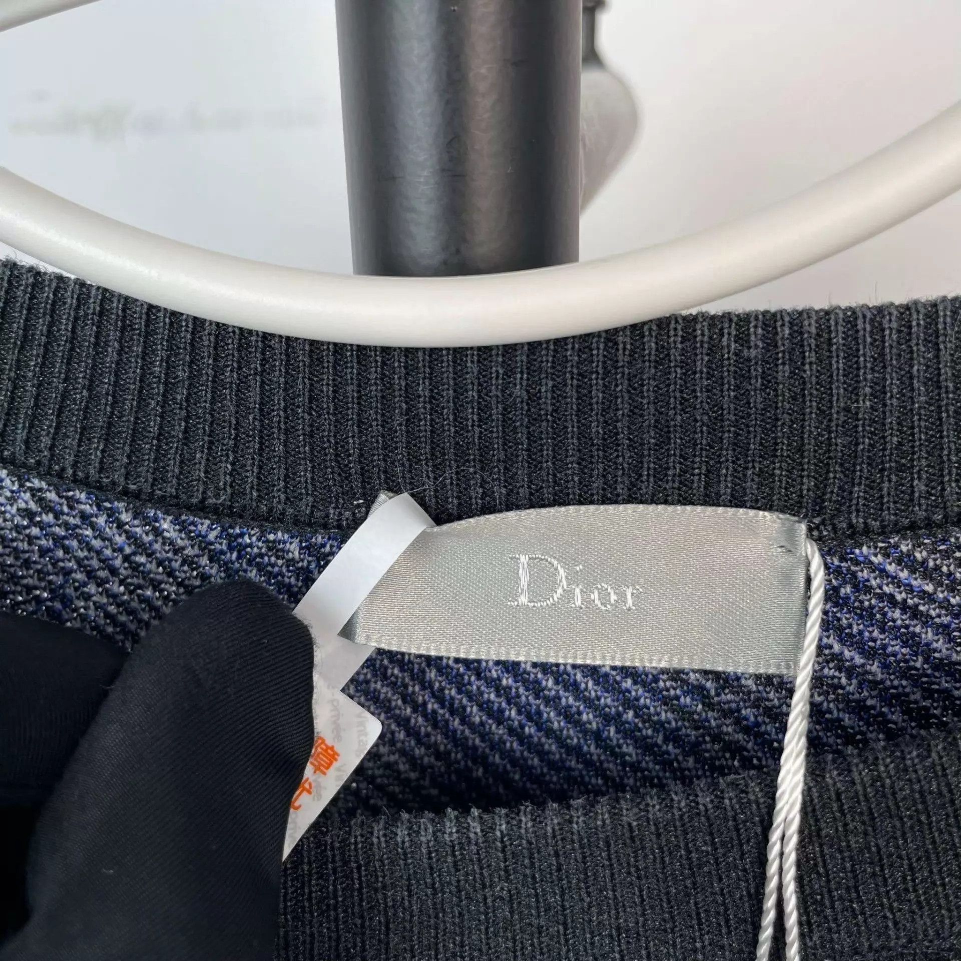 Dior Dior 95 New blue knit long-sleeve Size US L / EU 52-54 / 3 - 6 Thumbnail
