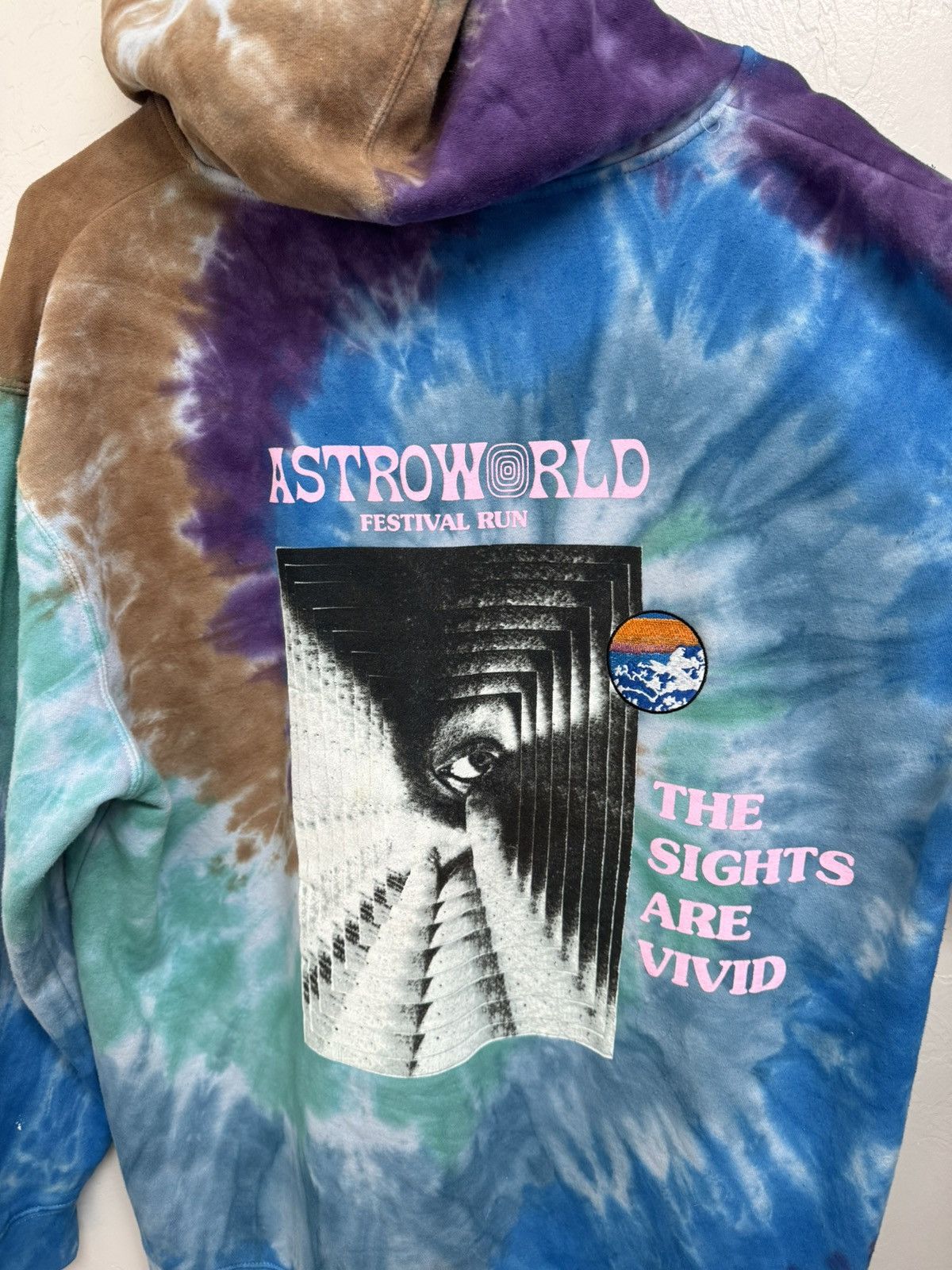 Hoodie Astroworld The Sights Are Vivid Hoodie ASTROWORLD