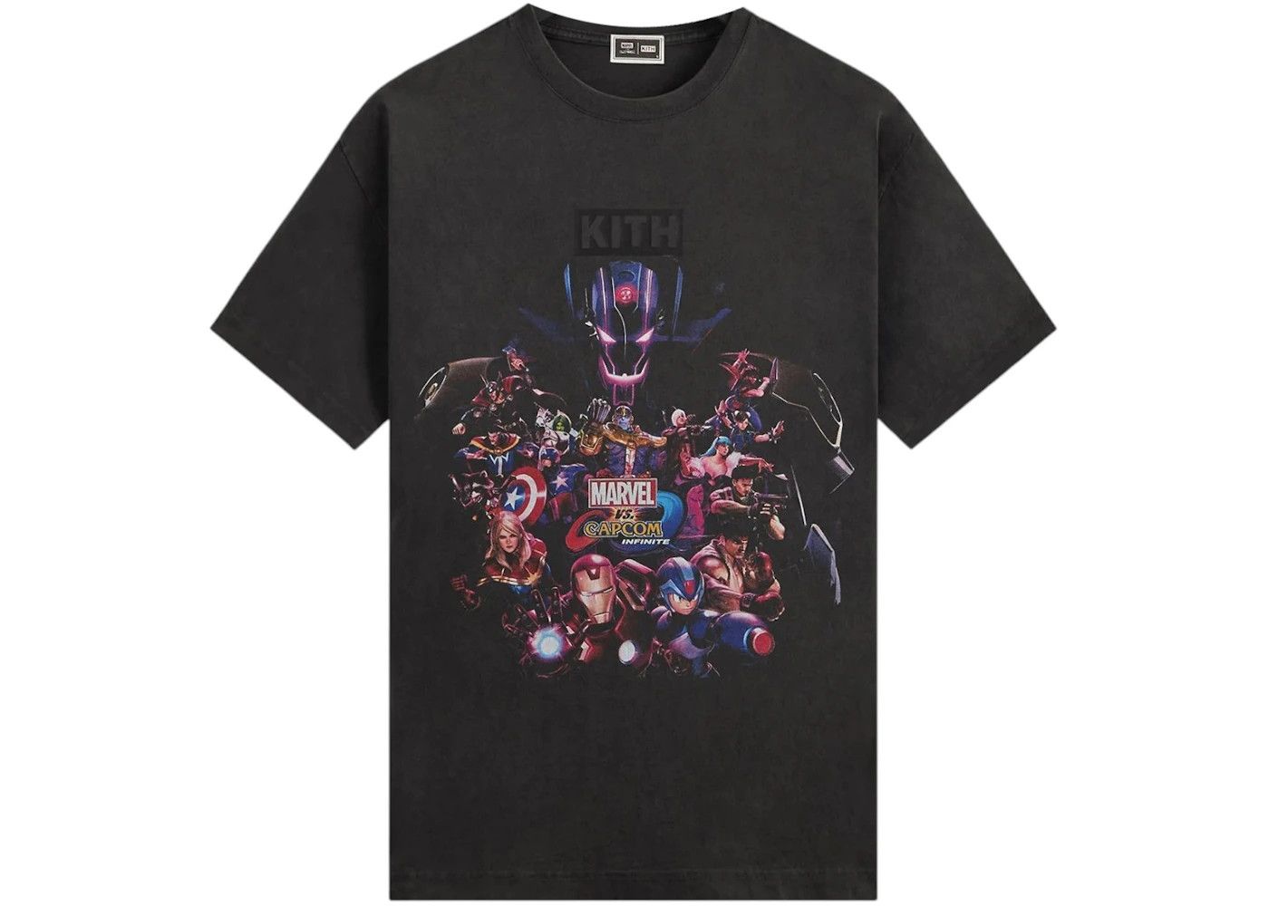 Asics × Kith × Marvel Comics Kith Marvel vs. Capcom Infinite Vintage Tee MEDIUM Size US M / EU 48-50 / 2 - 1 Thumbnail