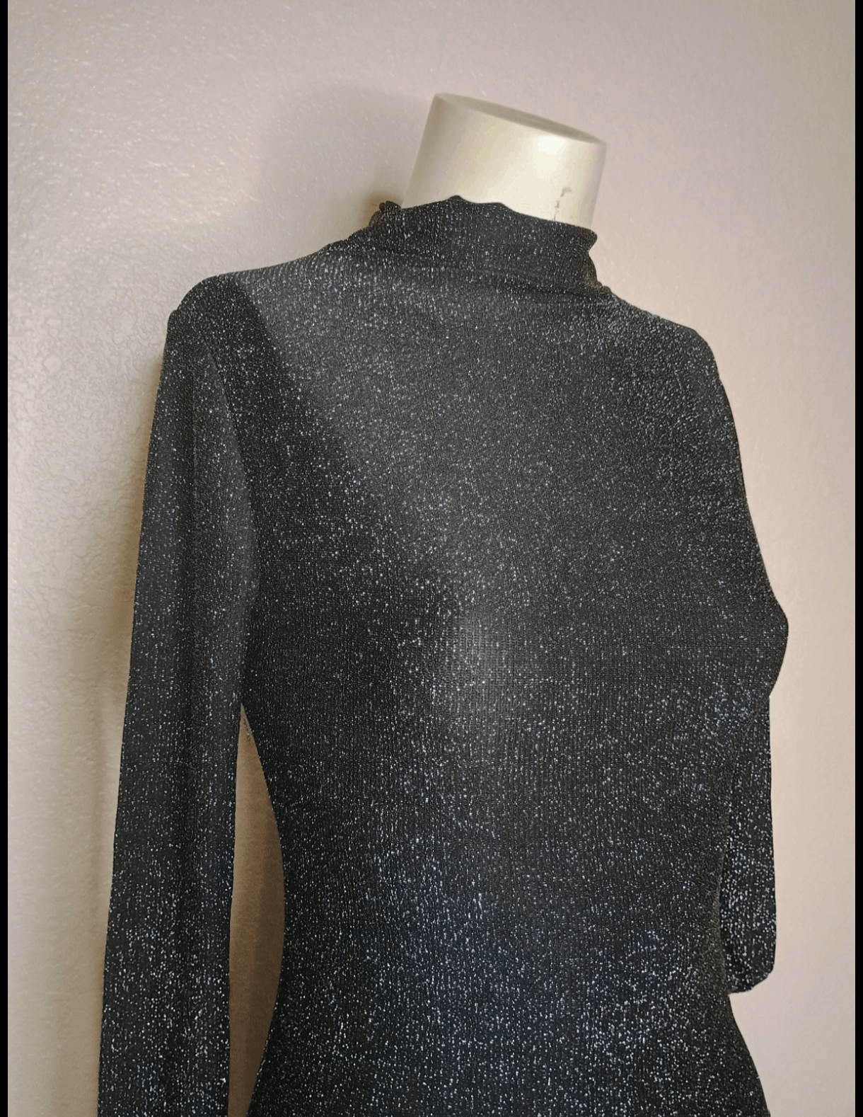 Other METALLIC THREAD KNIT DRESS Size S / US 4 / IT 40 - 2 Thumbnail