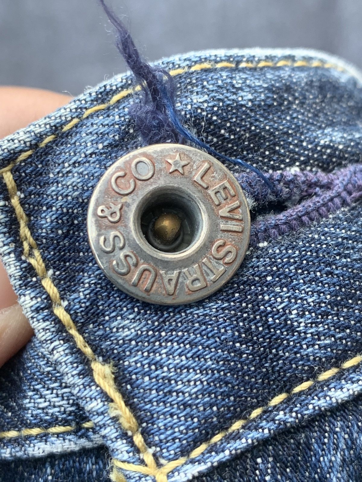 Levi's Y2K Levi’s 503 – CRAZY VINTAGE FADE 🔥 Size US 31 - 6 Thumbnail