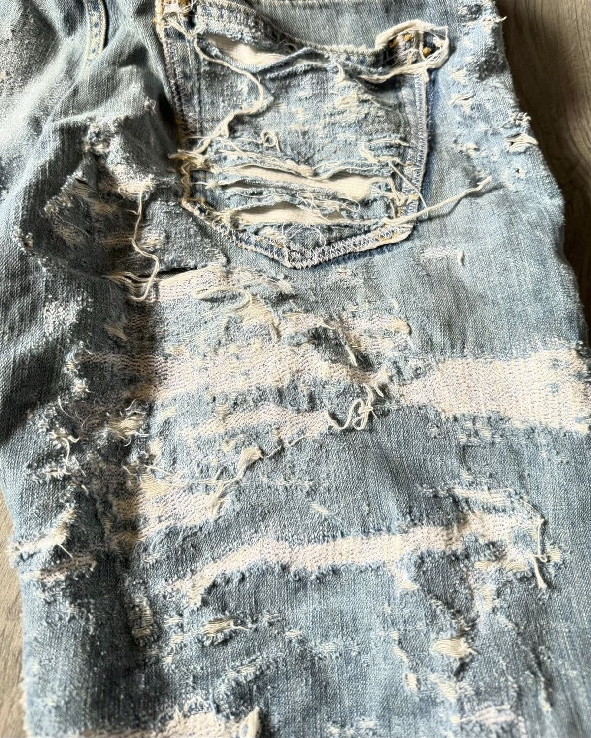 Other Mega Flared blue jeans Size US 31 - 8 Thumbnail