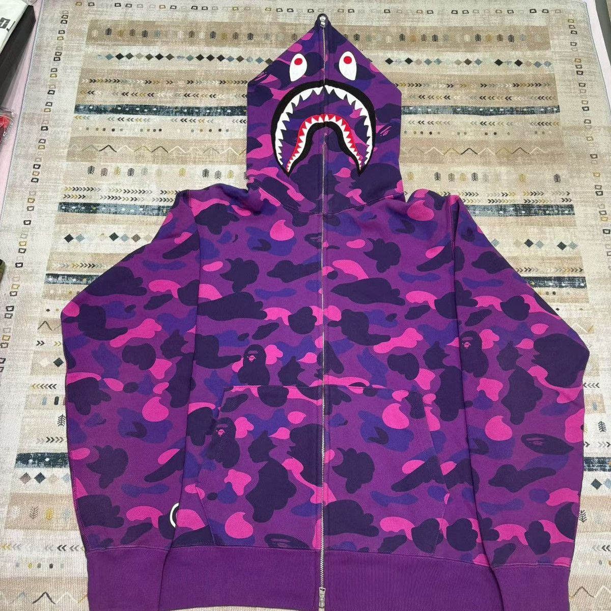 Bape BAPE CAMO LIMITED FULL ZIP HOODIE Size US XL / EU 56 / 4 - 1 Thumbnail