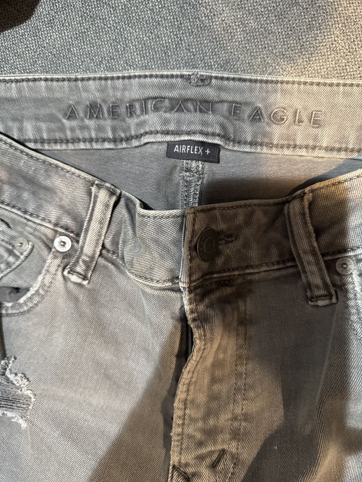 American Eagle Outfitters American Eagle Athletic Skinny Jeans 32/30 Size US 32 / EU 48 - 3 Thumbnail