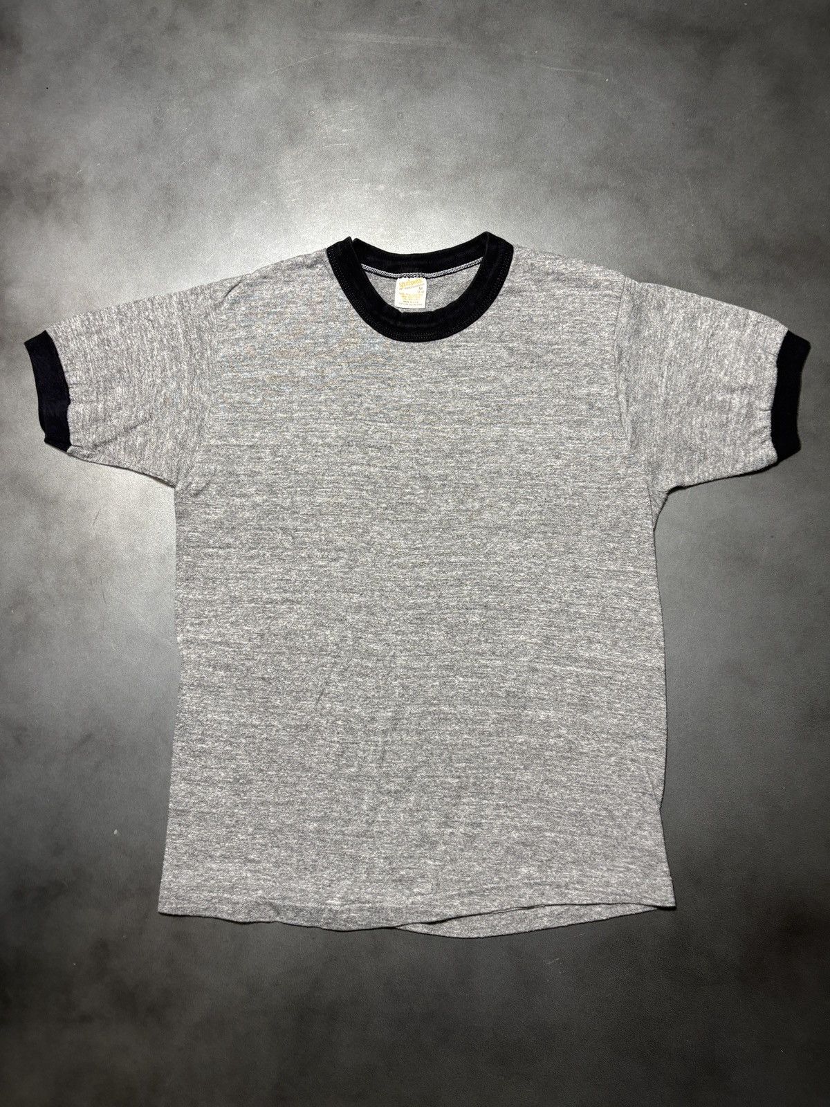 Vintage 1980s Ringer Tee True Vintage Sportswear Blank Made in USA Size US S / EU 44-46 / 1 - 2 Thumbnail