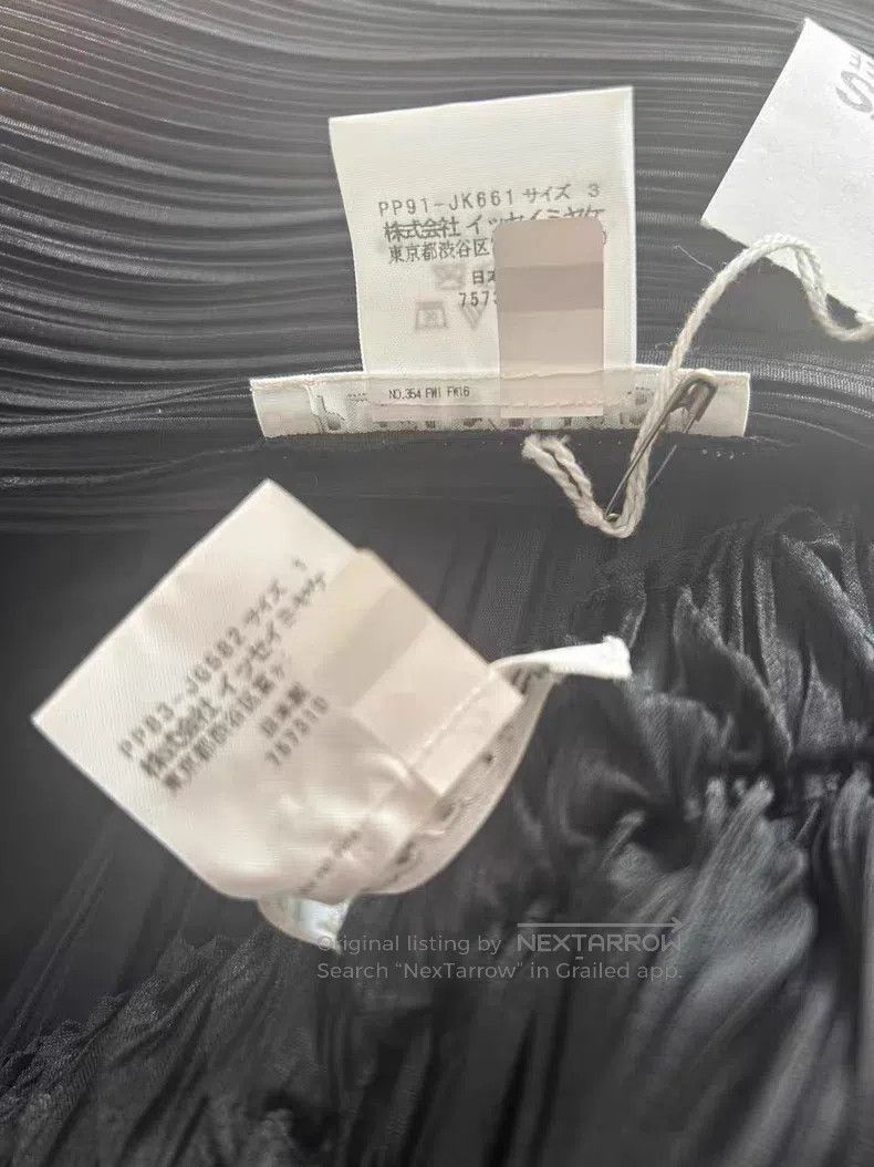 Issey Miyake Issey Miyake Black Diagonal Stripe Tank Top Size S / US 4 / IT 40 - 3 Thumbnail