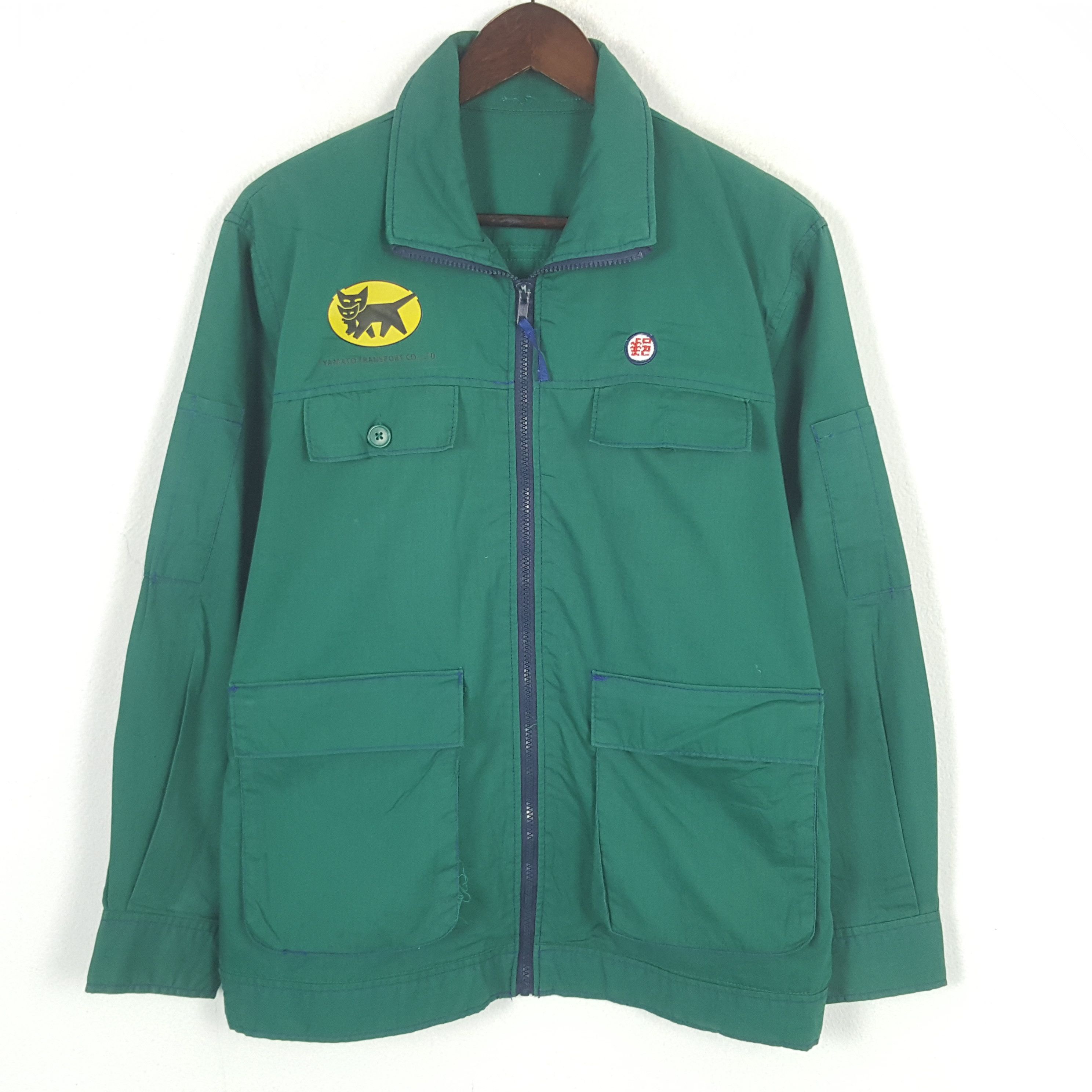 Japanese Brand × Vintage Vintage Yamato Transport Custom Japan Transport Jacket Size US M / EU 48-50 / 2 - 3 Thumbnail