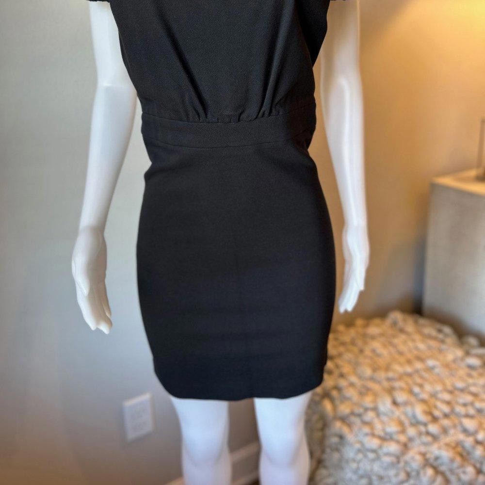 Designer Twelfth Street by Cynthia Vincent Exposed Zipper Black Dress Size M / US 6-8 / IT 42-44 - 5 Thumbnail